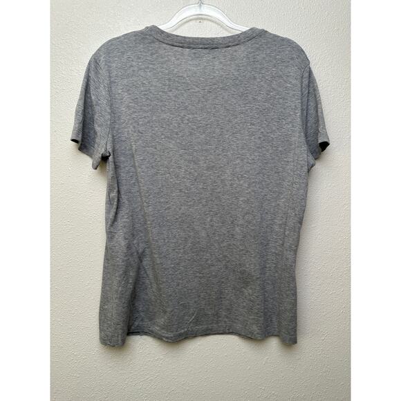 Alexander McQueen Lion Butterfly Graphic T-Shirt Gray IT 44 (US 8) - Picture 5 of 12